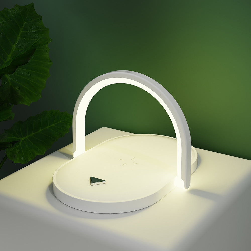 TwentyTwo Rhino Charging Station. 3 In 1 Foldable Wireless Charger Night Light Wireless Charging Station LED Reading Table Lamp 15W Fast Charging Light